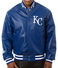 Kansas City Royals Varsity Leather Jacket