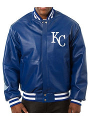 Kansas City Royals Varsity Leather Jacket