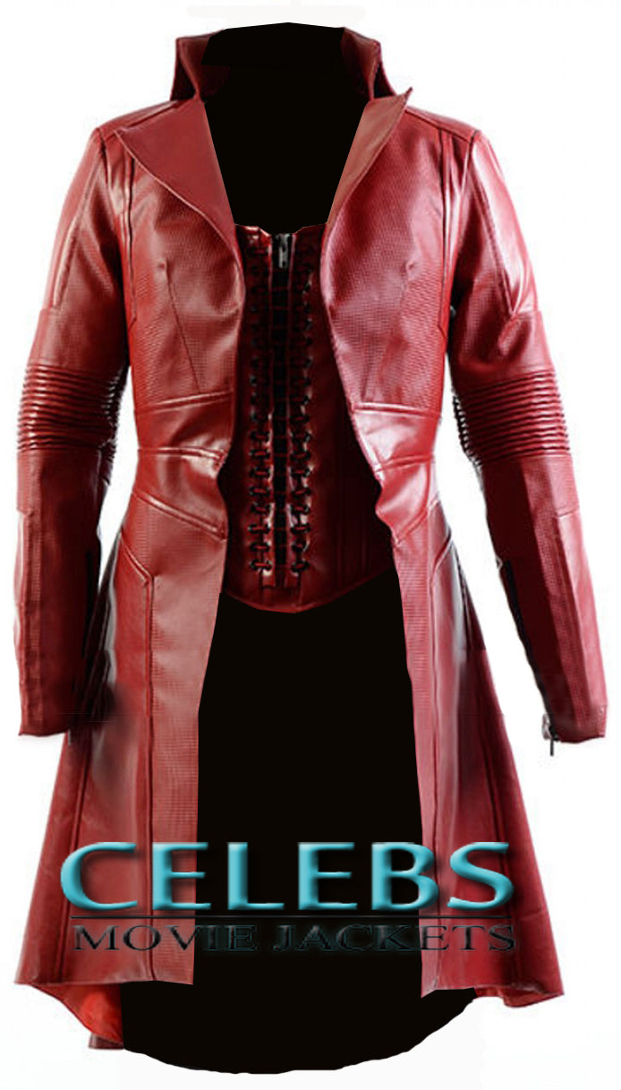 Captain America Civil War Scarlet Witch Coat