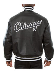 Chicago White Sox Varsity Black Leather Jacket
