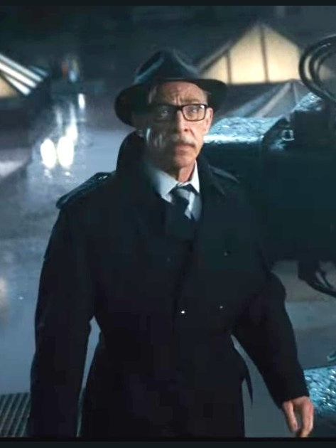 J K Simmons Justice League Commissioner Gordon Coat