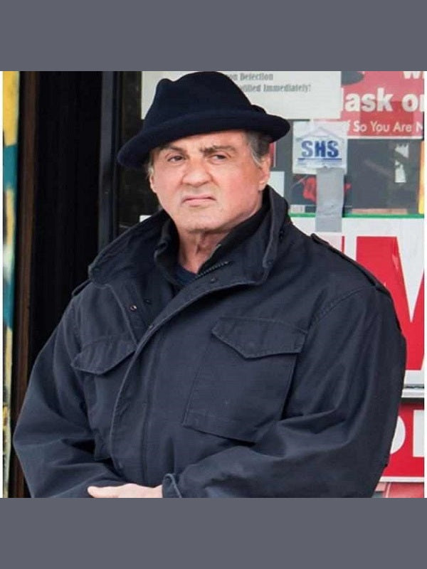 Sylvester Stallone Creed Movie Rocky Balboa Jacket