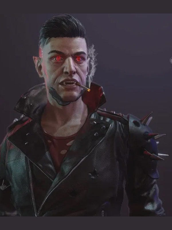 Cyberpunk 2077 Dracula Leather Jacket