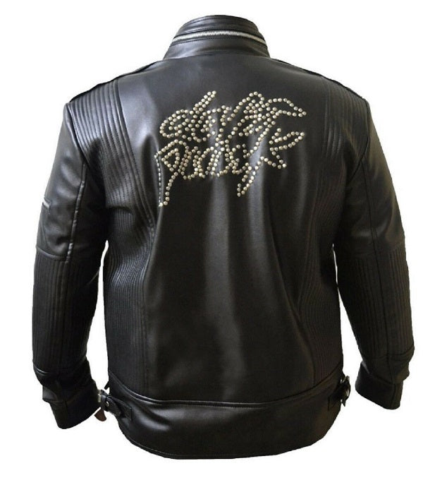 Daft Punk Black Leather Jacket