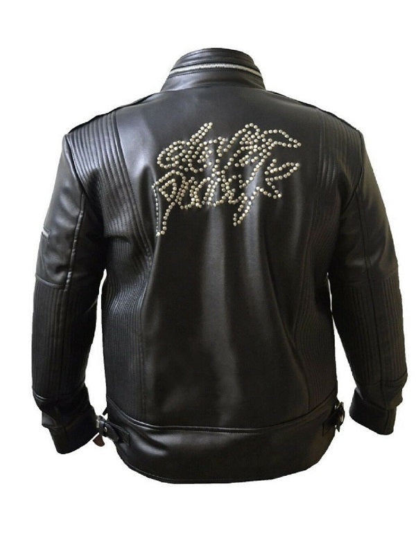 Daft Punk Black Leather Jacket