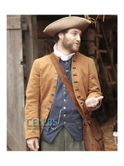Making History Adam Pally (Dan) Brown Coat