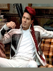 Lewis Tan Deadpool 2 Shatterstar Leather Jacket