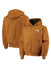 Dunbrooke Tan Detroit Lions Hooded Jacket