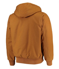 Dunbrooke Tan Detroit Lions Hooded Jacket