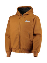 Dunbrooke Tan Detroit Lions Hooded Jacket
