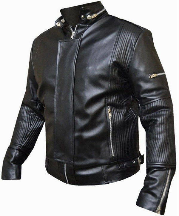Daft Punk Black Leather Jacket
