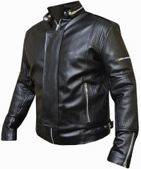 Daft Punk Black Leather Jacket