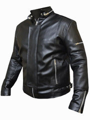 Daft Punk Black Leather Jacket