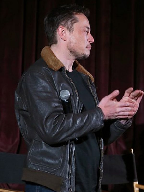 Elon Musk Brown Jacket