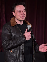 Elon Musk Brown Jacket