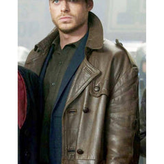 Eternals Ikaris Brown Leather Coat