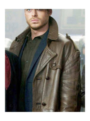 Eternals Ikaris Brown Leather Coat