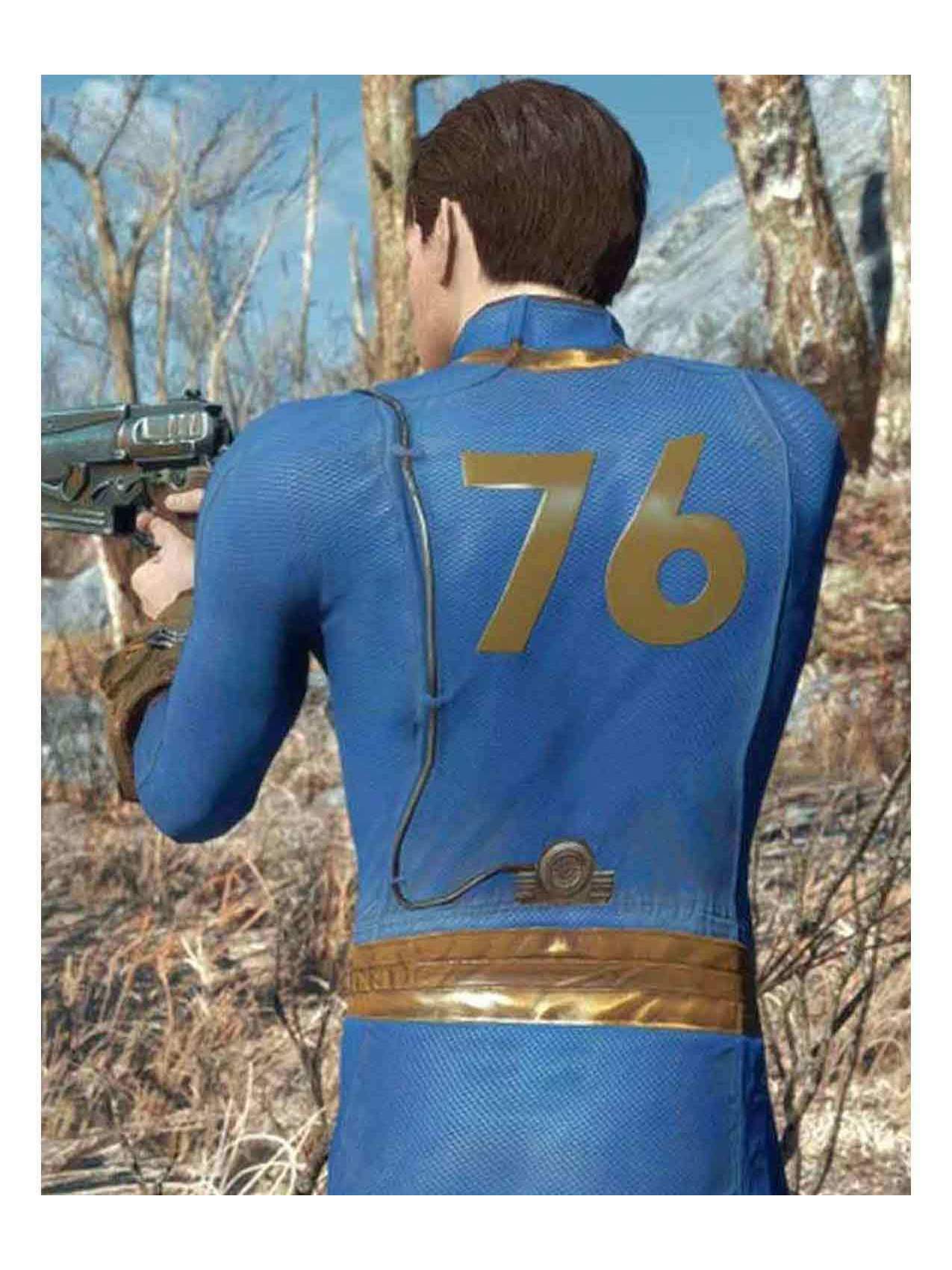 Vault Fallout 76 Leather Jacket