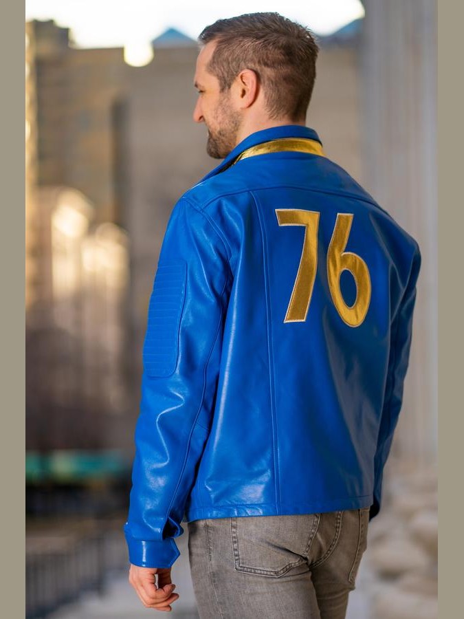 Vault Fallout 76 Leather Jacket