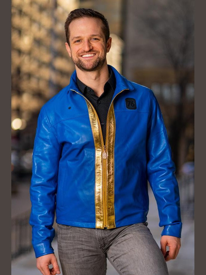 Vault Fallout 76 Leather Jacket
