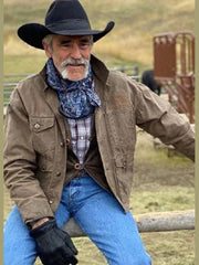 Forrie J. Smith Yellowstone Lloyd Leather Jacket