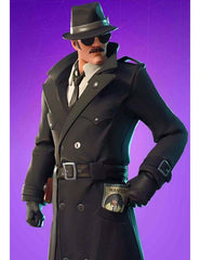 Noir Skin Fortnite Wool Coat