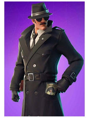 Noir Skin Fortnite Wool Coat