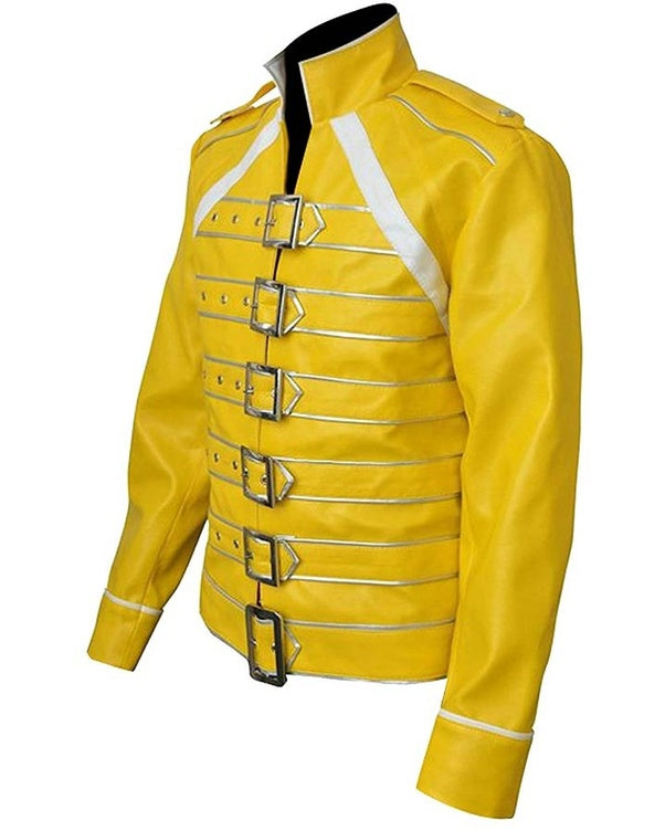 Freddie Mercury Concert Queen Yellow Jacket