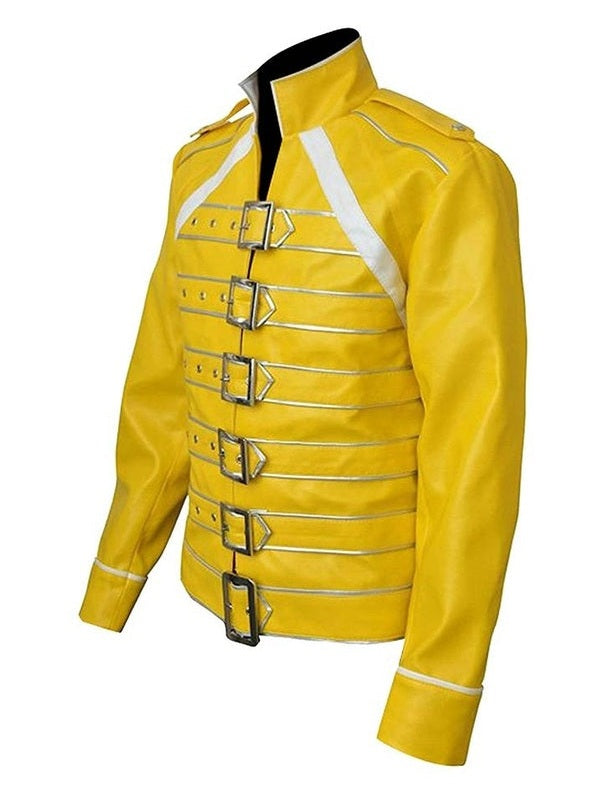 Freddie Mercury Concert Queen Yellow Jacket