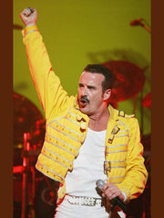 Freddie Mercury Concert Queen Yellow Jacket