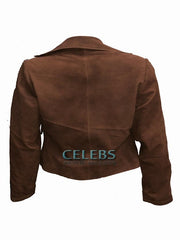 Justice League Gal Gadot Suede Jacket