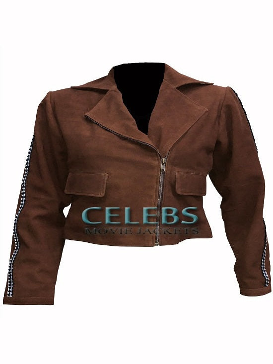 Justice League Gal Gadot Suede Jacket