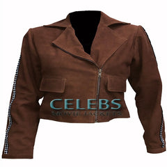Justice League Gal Gadot Suede Jacket