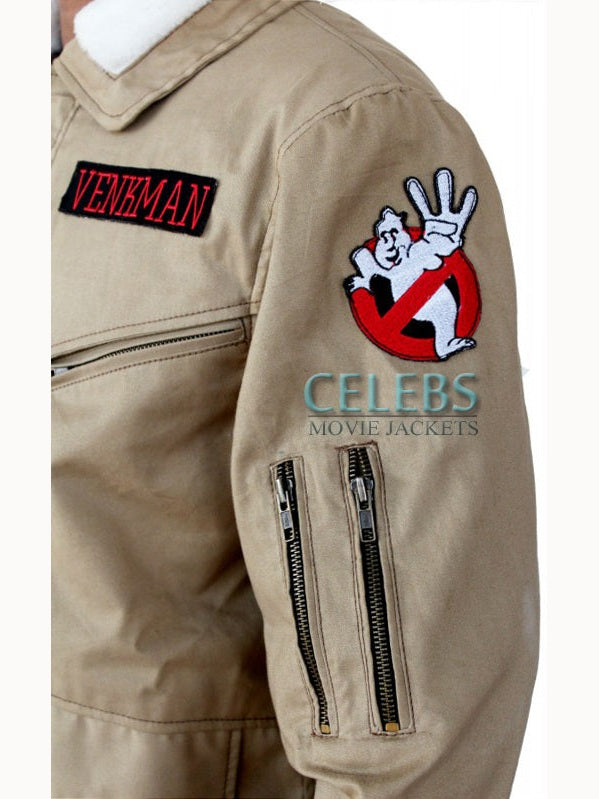 Ghostbusters Fur Cotton Jacket For Men's