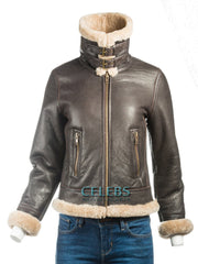 Women’s B3 Sheepskin Bomber Jacket