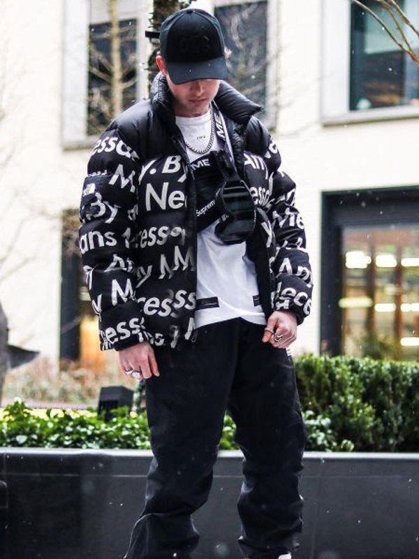 Goku Drip Puffer Jacket