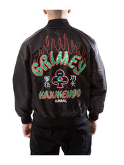 Grimey Destroy All Fear Reversible Bomber Jacket