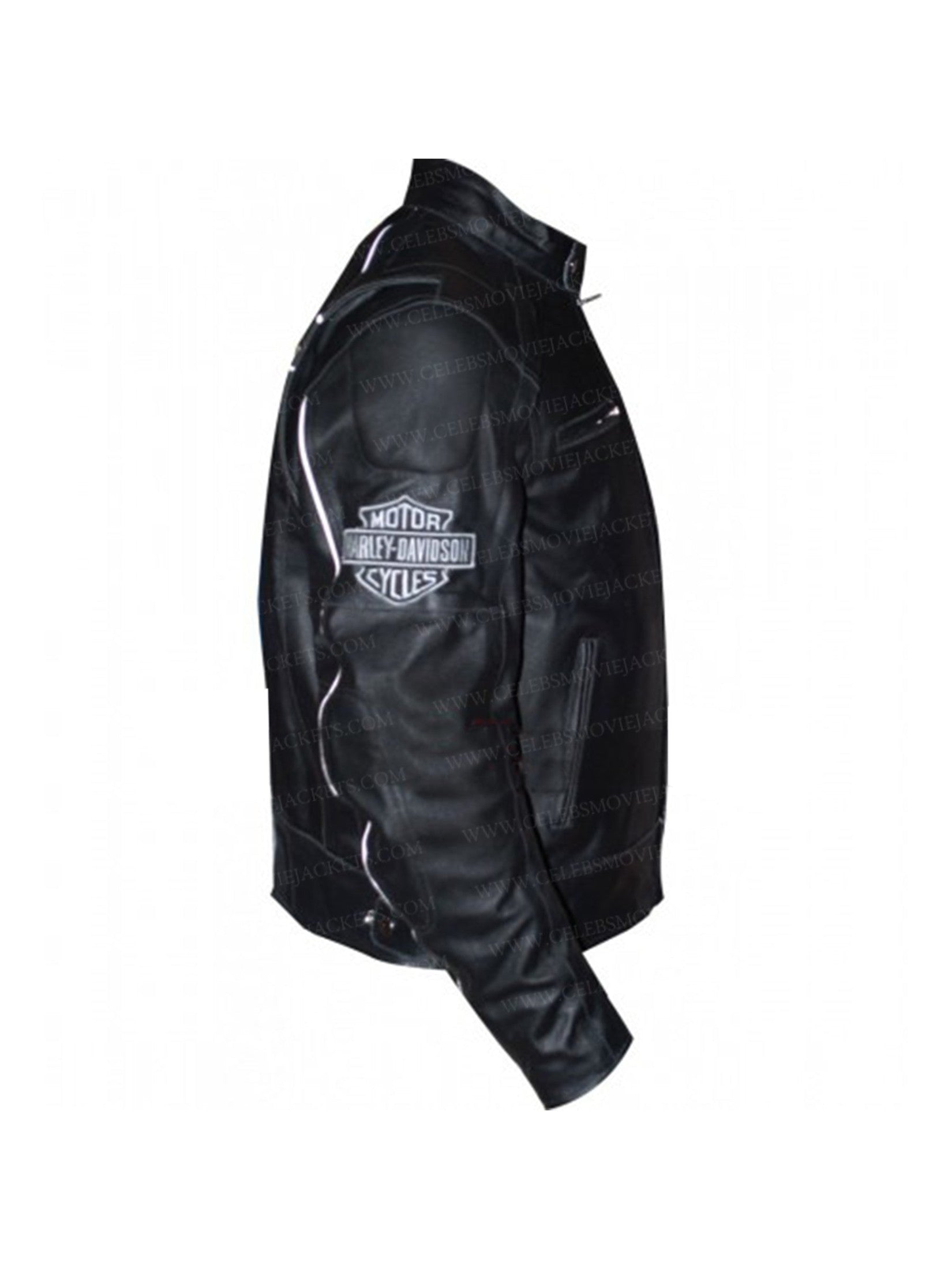 Willie G Reflective Skull Harley Davidson Jacket