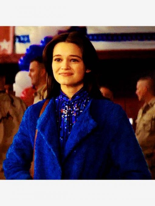 Cherry 2021 Ciara Bravo Blue Coat