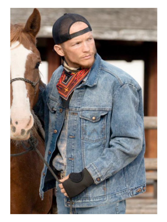 Yellowstone Jimmy Hurdstrom Blue Denim Jacket