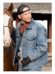 Yellowstone Jimmy Hurdstrom Blue Denim Jacket
