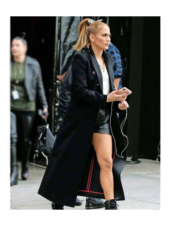 Jennifer Lopez Marry Me Black Coat