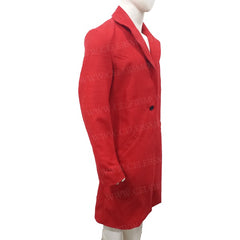 Second Act Jennifer Lopez Red Coat