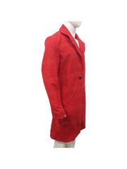 Second Act Jennifer Lopez Red Coat