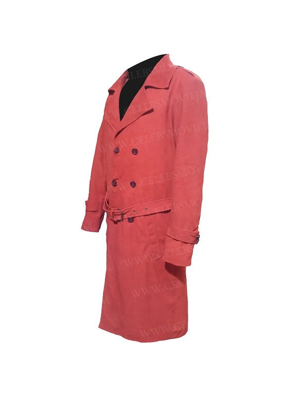 Samuel L. Jackson John Shaft Leather Coat