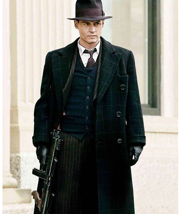 Public Enemies Johnny Depp Long Coat
