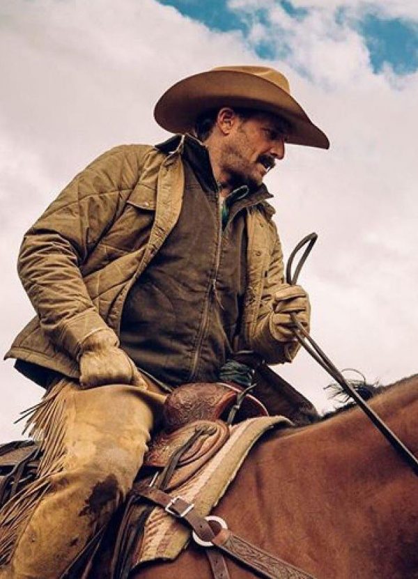 Josh Lucas Yellowstone John Dutton Quilted Jacket