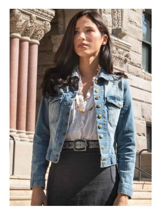 Yellowstone Monica Dutton Cotton Denim Jacket