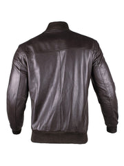Bomber Leather Jacket Mens