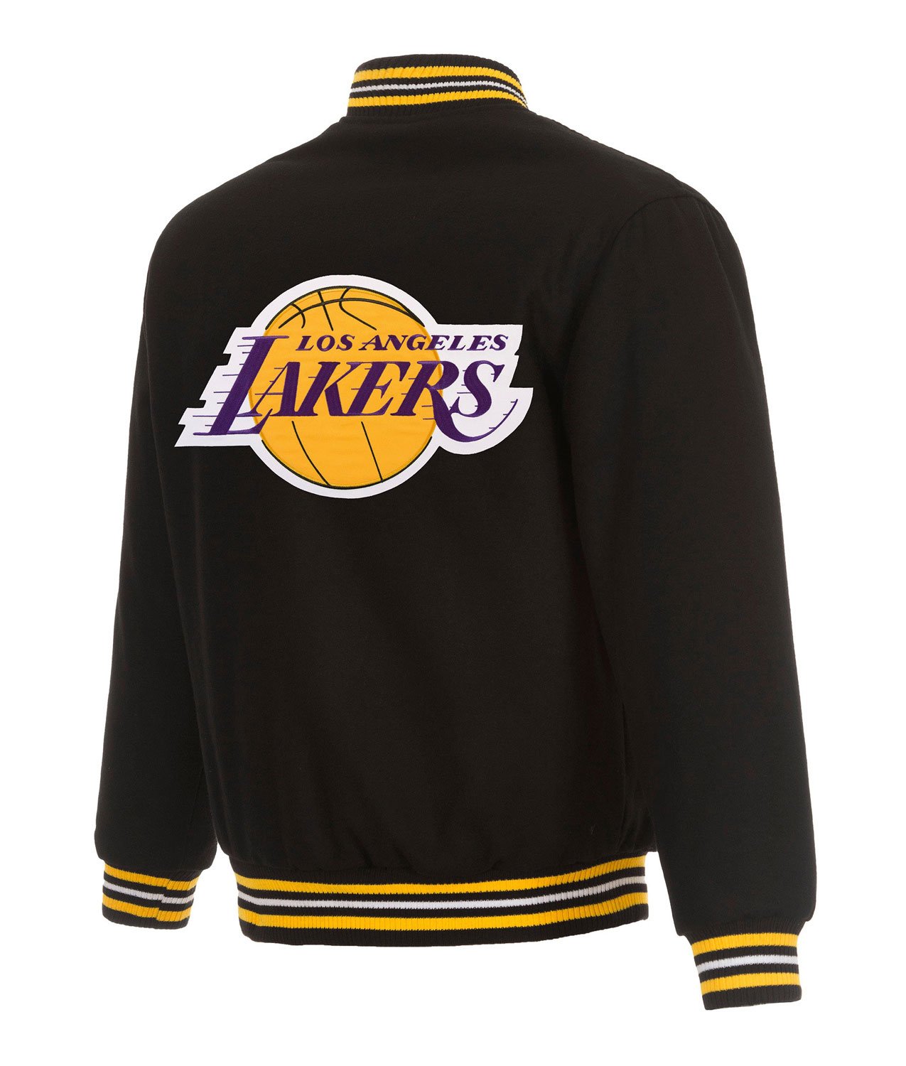 Los Angeles Lakers Varsity Black Wool Jacket